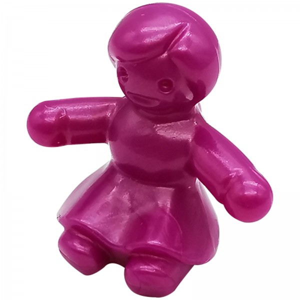 Playmobil Puppe sitzend violett 30033142