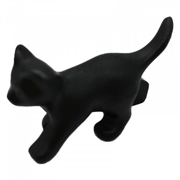 1 schwarze Katze Playmobil Zubehör Tier 