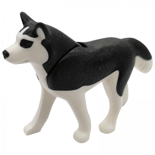 Playmobil Tiere 2 x Husky Hunde Eskimo Schlittenhunde 