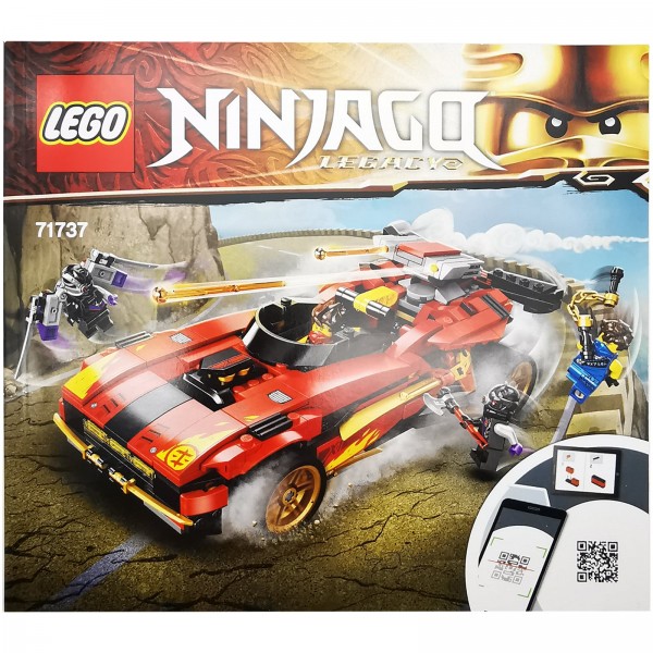 LEGO® Ninjago® 71737 X-1 Ninja Supercar Bauanleitung