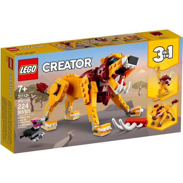 LEGO® 31112 Wilder Löwe (3in1 Set)