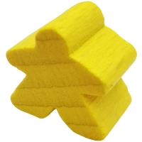 Carcassonne Meeple Figur gelb gallery