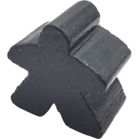 Carcassonne Meeple Figur schwarz gallery