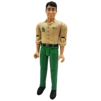Bruder® Figur Forstarbeiter 60030 Gebraucht (Neuwertig) 