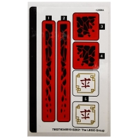 LEGO® Ninjago® 71753 Aufkleber Gebrau