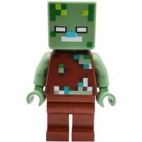 LEGO® Minecraft™ Drowned Zombie Figur 1