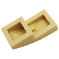 LEGO® Halbbogenstein 1 x 2 beige 6046922 2