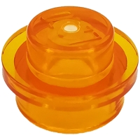 LEGO® Rundplatte 1 x 1 orange transparent