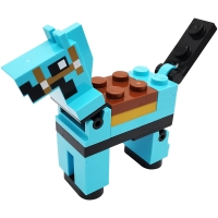 LEGO® Minecraft™ Pferd türkis 