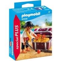 PLAYMOBIL® 9358 Pirat mit Schatzkist gallery