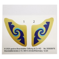 PLAYMOBIL® Aufkleber 70748 30808976 Gebra
