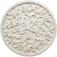 Duftstein für ätherische Öle rund mit Ornamen