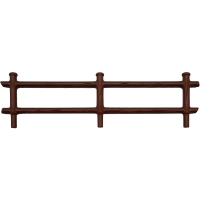 PLAYMOBIL® Zaun dunkelbraun 30058874 gallery