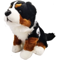 Berner Sennenhund Kuscheltier - 27 cm sitzend von Carl Dick 