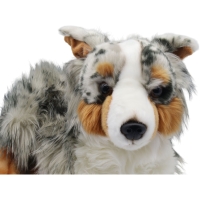 Australian Shepherd Kuscheltier - 45 cm liegend von Carl Dic
