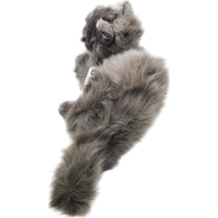 Perserkatze grau Kuscheltier 37 cm lang von Carl Dick 4