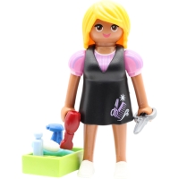 PLAYMOBIL&reg; Friseurin Figur 70639d Gebraucht...