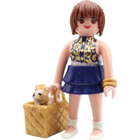 PLAYMOBIL&reg; Frau mit Korb und Welpen 70639h...