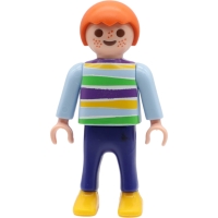 PLAYMOBIL® Kind Figur Junge mit gestreiftem Pullover k32
