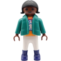 PLAYMOBIL® Figur Mädchen mit grüner Weste 3011