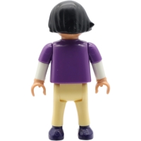 PLAYMOBIL® Mädchen Figur mit violetten Oberteil 301