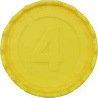 HASBRO Zahlenchip gelb Vier gewinnt A5640594-04 Gebraucht...