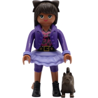 PLAYMOBIL® Frauen Figur mit Katze 71606j Gebraucht (Neuw