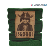 PLAYMOBIL® Wanted Schild 30041572 Gebraucht (Neuwertig) 