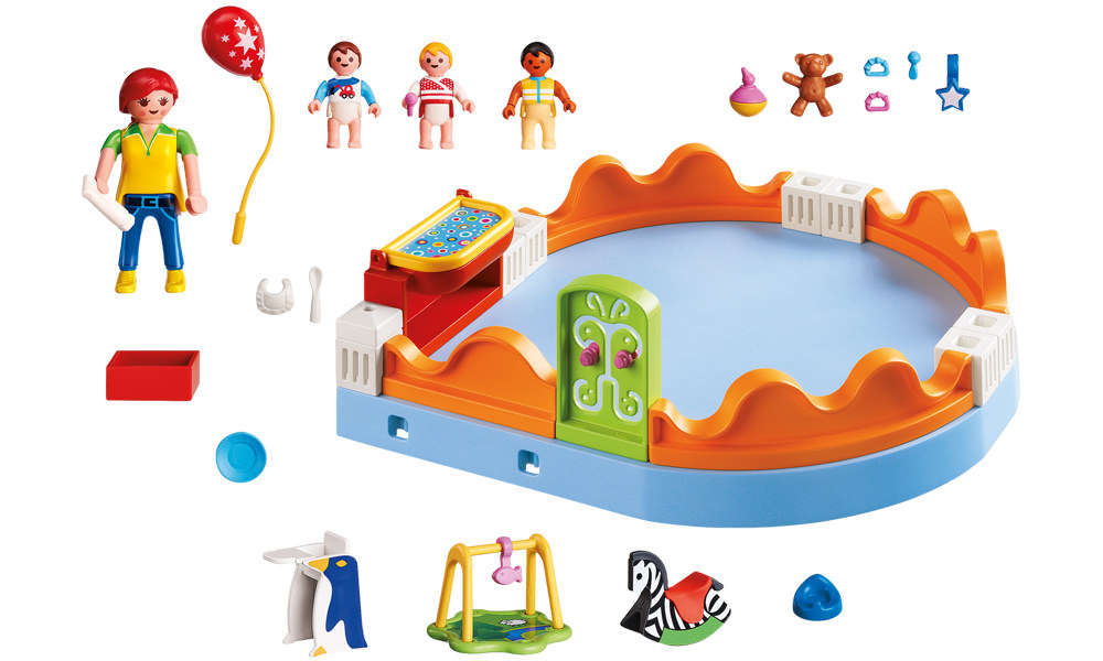 PLAYMOBIL 5568 - Area Giocho Esterna per Bambini, 5 Pezzi