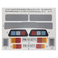 PLAYMOBIL® Geldtransporter Aufkleber 30800455 Gebraucht 