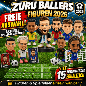 ZURU Ballers 2026 Sammelfiguren zur freien Auswahl bei Mandea.de